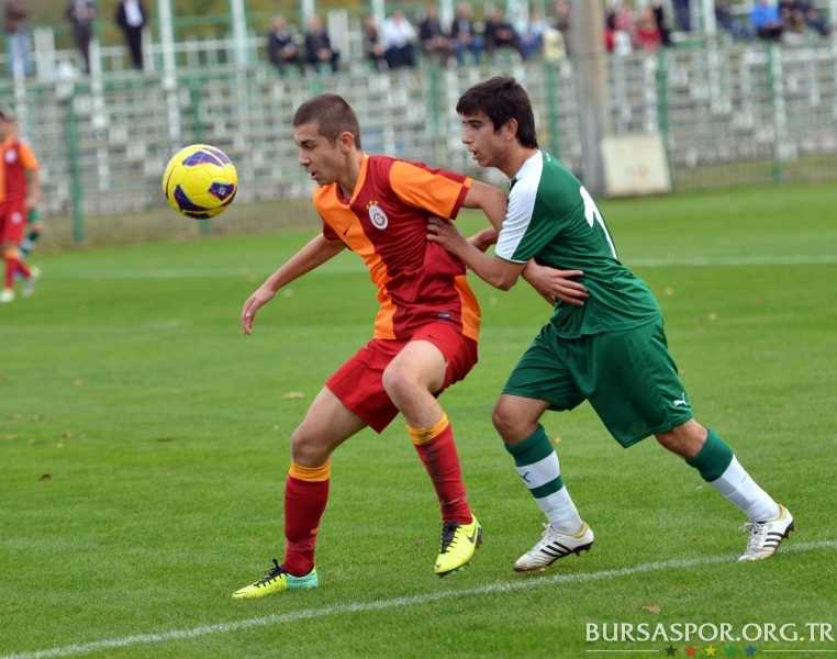 U19 Elit Ligi 9.Hafta: Bursaspor 2-1 Galatasaray