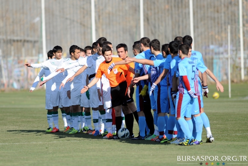 U17 Elit Ligi: Bursaspor 1-2 Trabzonspor
