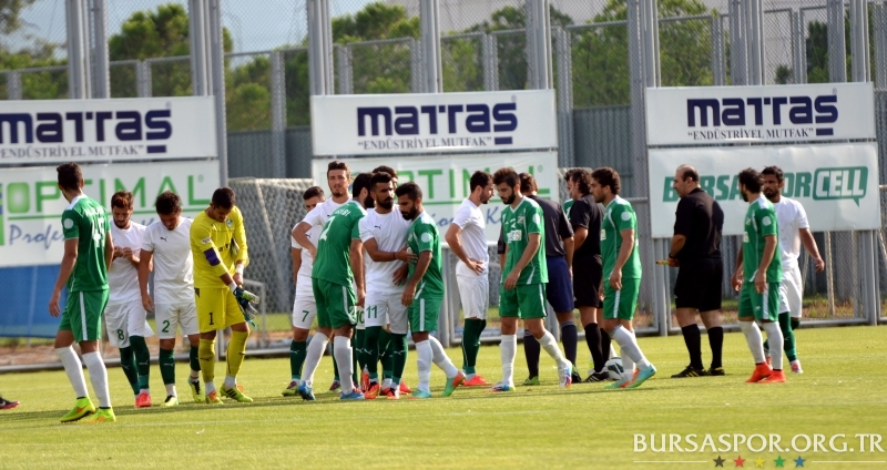 Antrenman Maçı: Yeşil Bursa 2 – 2 Al Arabi