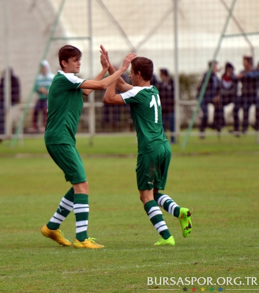 U15 Gelişim Ligi: Bursaspor 9–1 Bayrampaşaspor