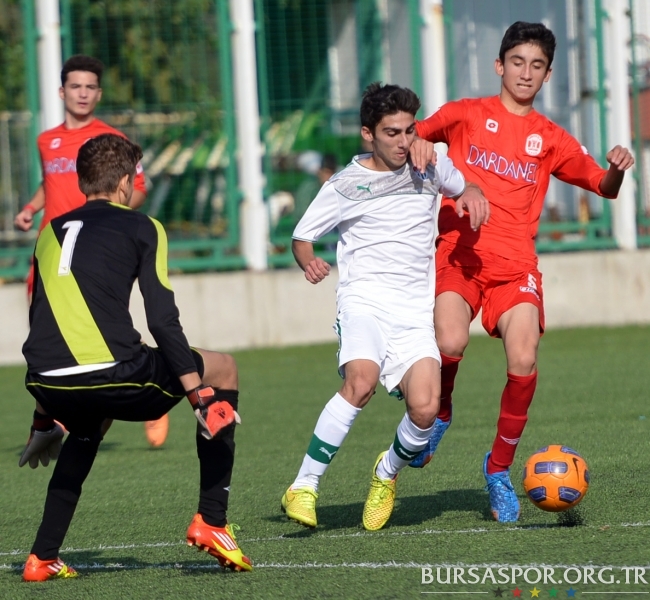 U16 Akademi Ligi: Bursaspor 2-1 Dardanelspor