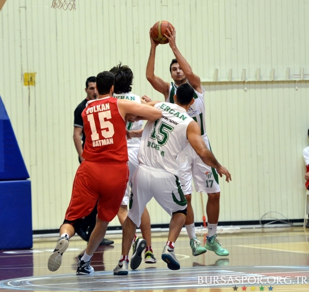 Basketbol 3.Lig 10.Hafta: Bursaspor 69– Batman Petrolspor 58