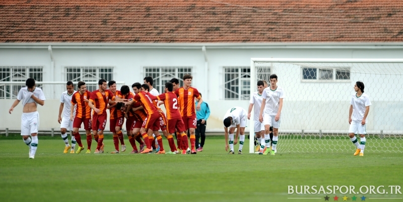 U19 Elit Ligi 18.Hafta: Bursaspor 3-1 Galatasaray