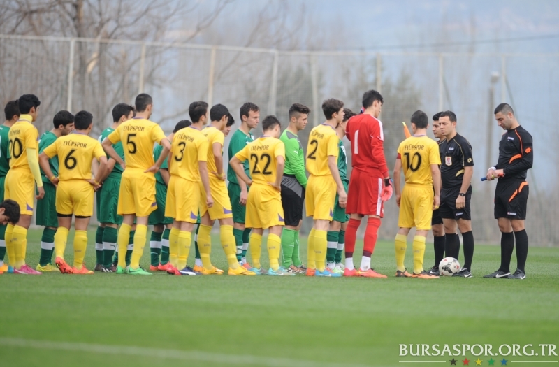 U16 Akademi Ligi: Bursaspor 0-0 Eyüpspor