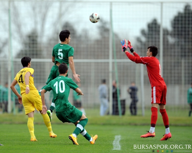 U16 Akademi Ligi: Bursaspor 0-0 Eyüpspor