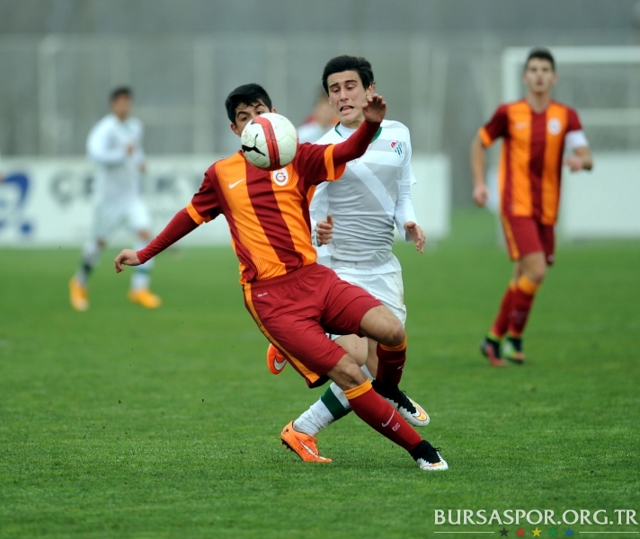U16 Akademi Ligi: Bursaspor 1-1 Galatasaray