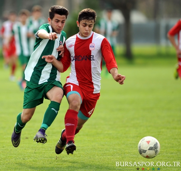 U16 Gelişim Ligi: Bursaspor 2-1 Dardanelspor