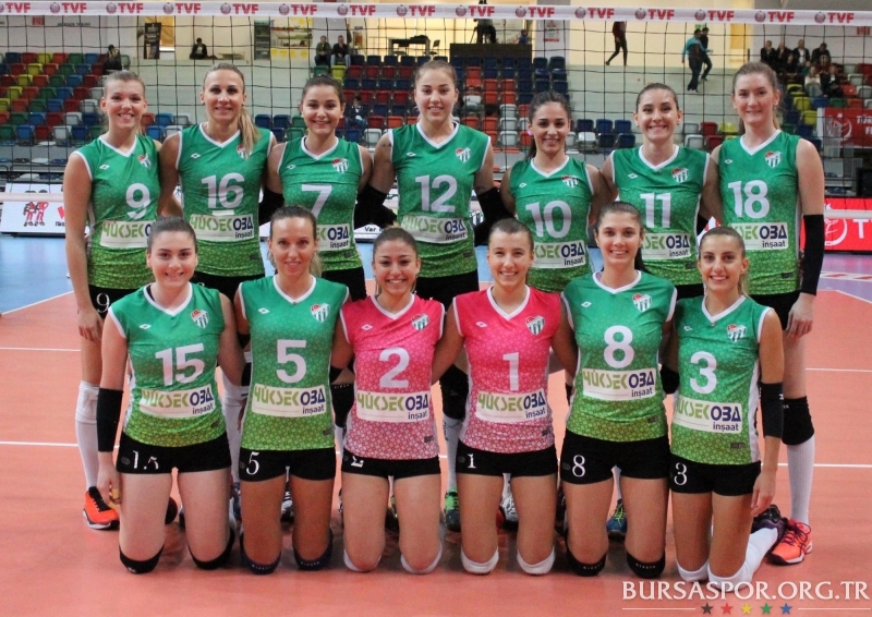 TVF Bayanlar 1.Lig: Bursaspor Yüksekoba 3-1 Pursaklar