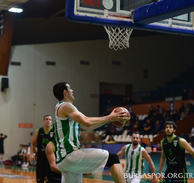 Türkiye Basketbol Ligi 11. Hafta: Bursaspor 94-81 Manisa BŞB