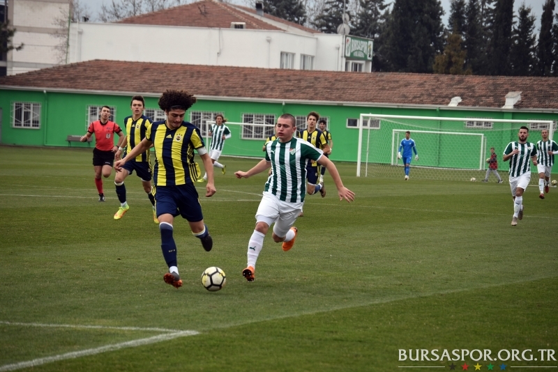 U21 Süper Lig: Bursaspor 3-2 Fenerbahçe