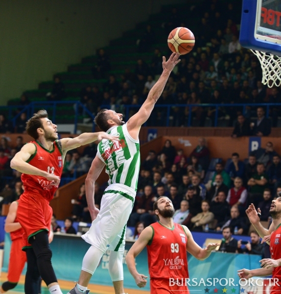 TBL 17.Hafta: Bursaspor Basketbol 70-64 Semt 77 Yalova Belediye