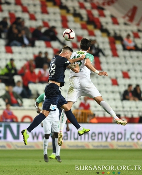 STSL 32.Hafta: Antalyaspor 0-1 Bursaspor