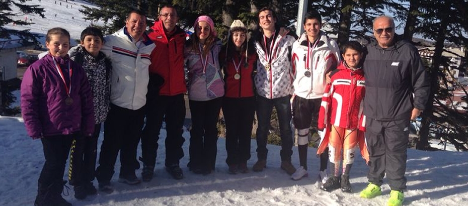 Snowboard ve Kayak İl Birinciliği Yarışları Yapıldı