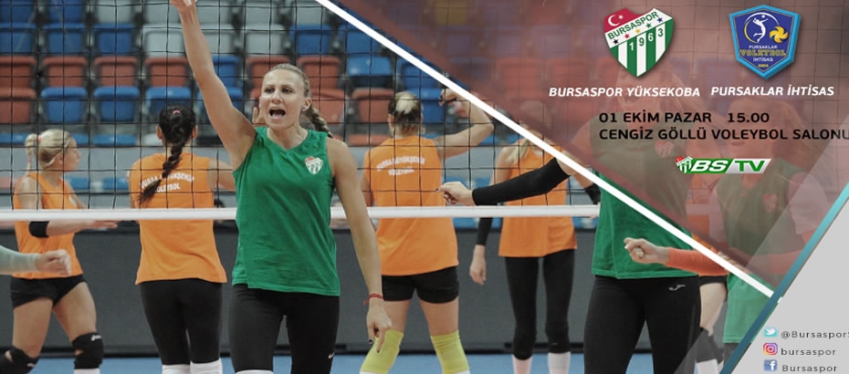 Bayanlar 1. Lig Bursaspor Yüksekoba-Pursaklar Voleybol İhtisas