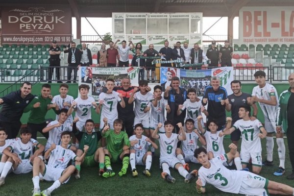 U15 Takımımız Türkiye Elit Ligi İkincisi